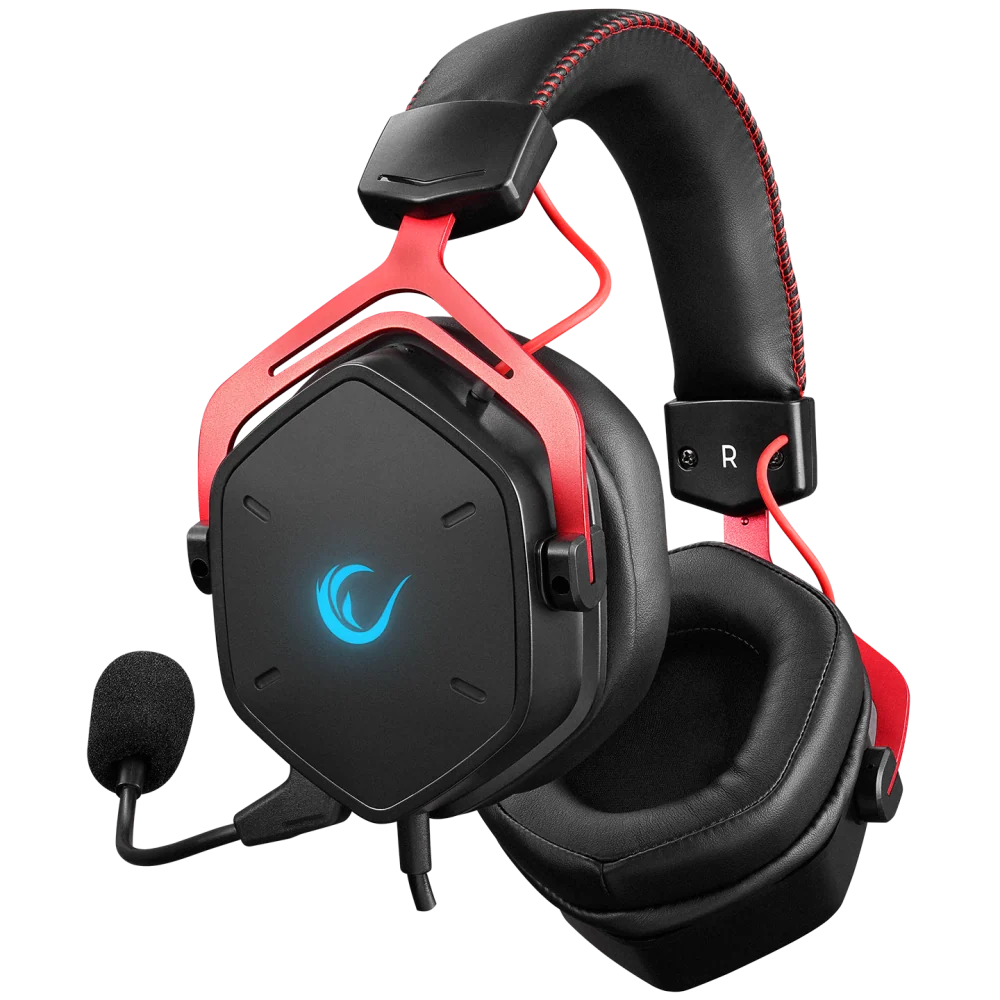 Rampage RMX-G6 Hydra 7.1 Surround Rainbow Siyah Gaming Kulaklık