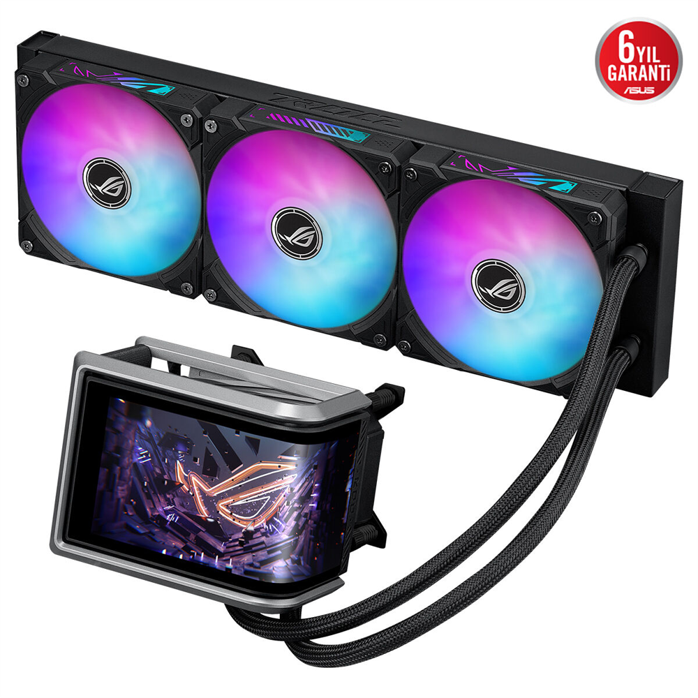 ASUS ROG RYUO IV 360 ARGB 360mm Siyah İşlemci Sıvı Soğutucu
