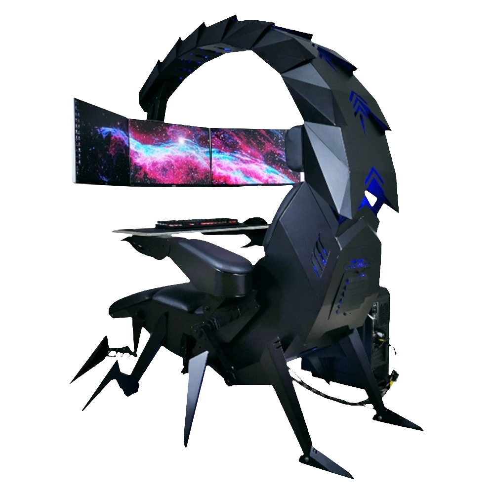 Twisted Minds Scorpıon RGB Elektrikli Karbon Çelik Gaming Simülatör