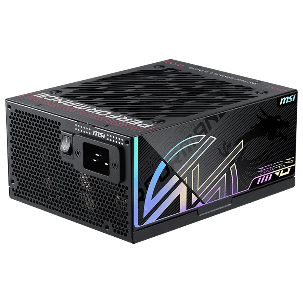 MSI MPG AI1300TS PCIE5 1300W 80+ Titanium ATX 3.1 GEN 5.1 Full Modüler PSU