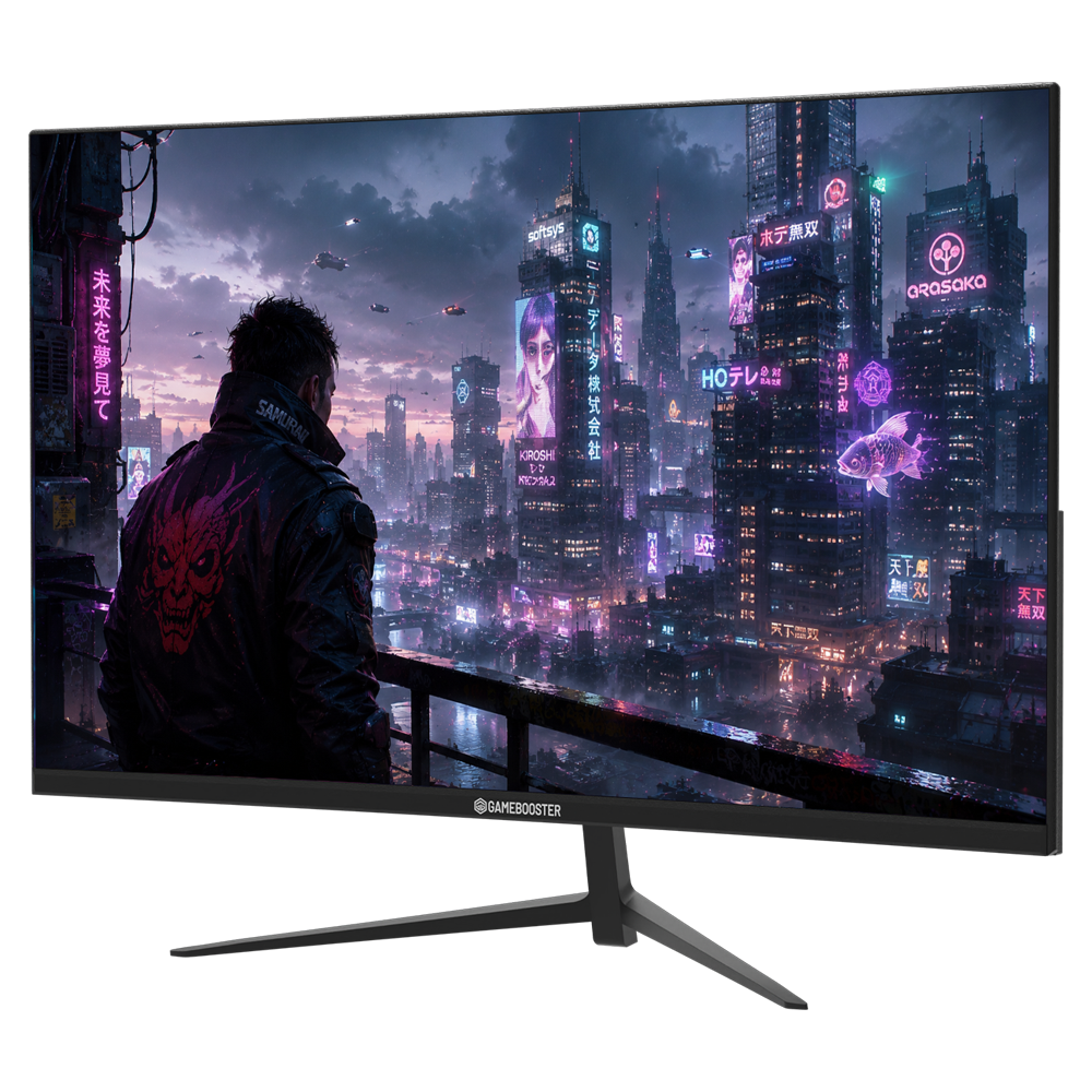 GameBooster Lyris FF30 27'' 300Hz 0.5ms HDMI DP Adaptive Sync FHD VA Curved 3000R Gaming Monitör