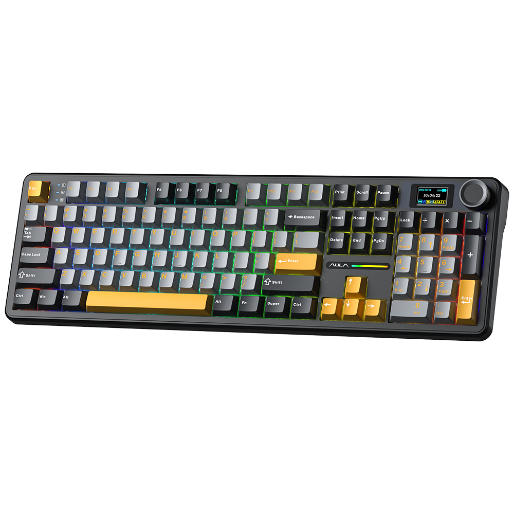 Aula F108 Pro Reaper Switch RGB Siyah Gaming Klavye