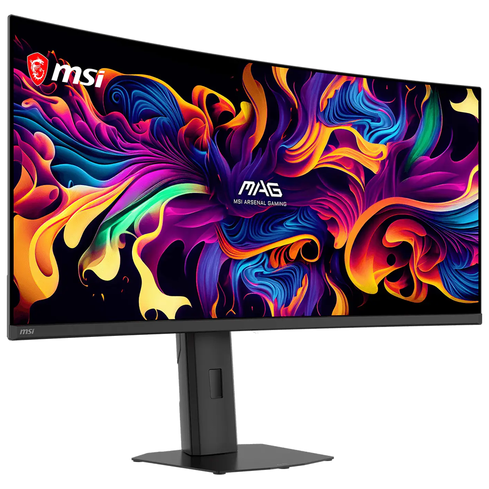 MSI MAG 341CQP QD-OLED X28 34" 280Hz 0.03ms HDMI DP Adaptive Sync HDR500 UWQHD OD-OLED Curved 1800R Monitör