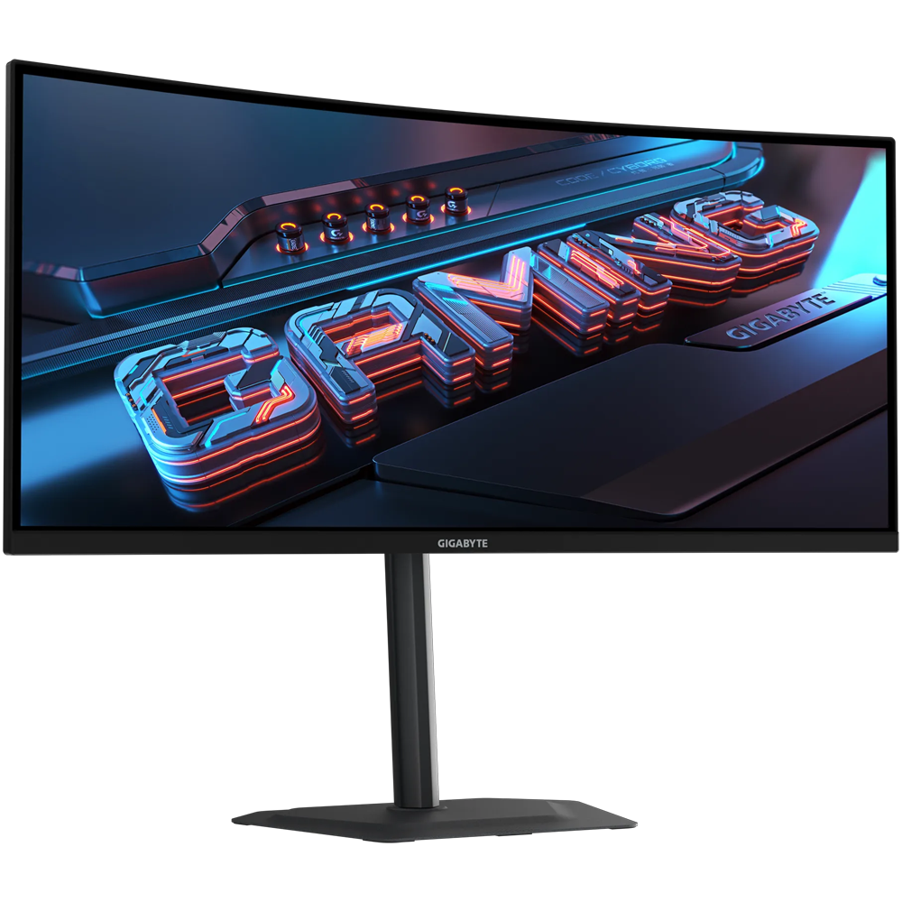 GIGABYTE GS34WQCA 34" 120Hz 1ms HDMI DP Adaptive Sync HDR 10 WQHD VA Curved 1500R Gaming Monitör