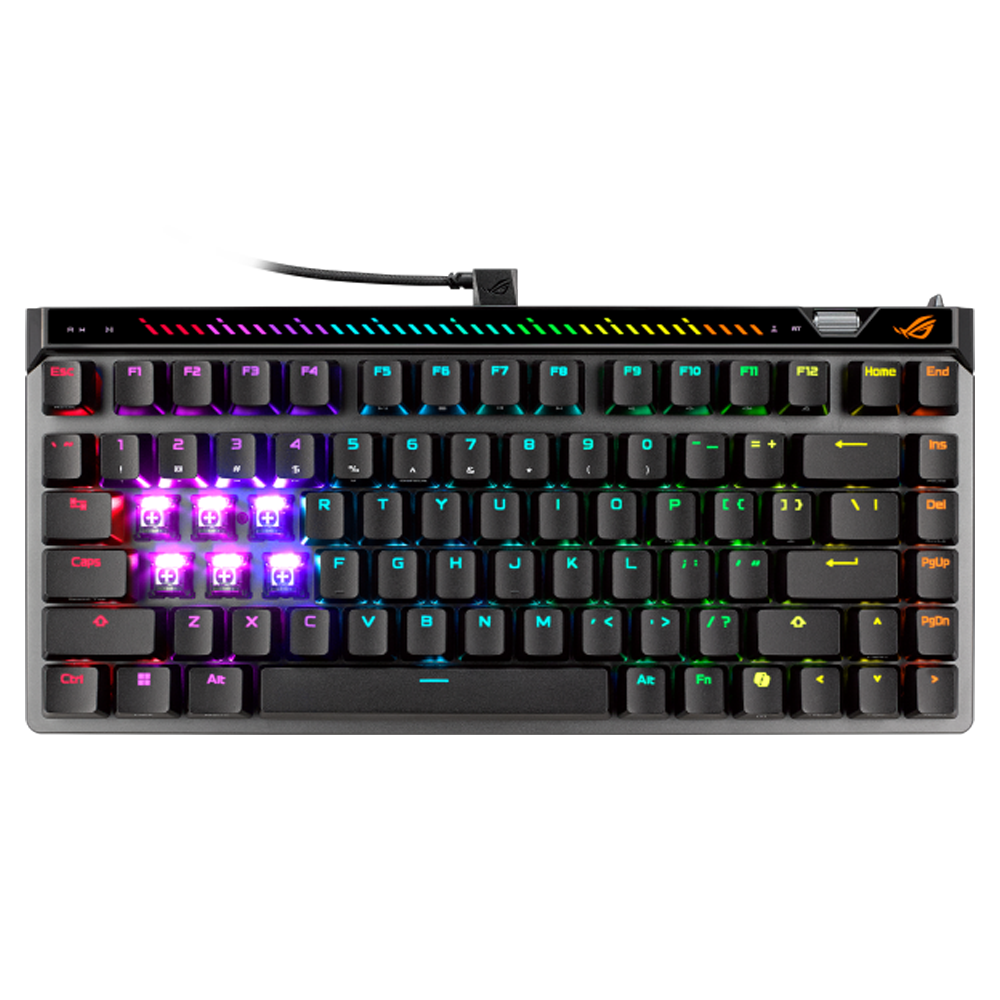 ASUS ROG FALCHION ACE 75 HE ROG HFX V2X Magnetic Switch Mekanik Kablolu Siyah Gaming Klavye