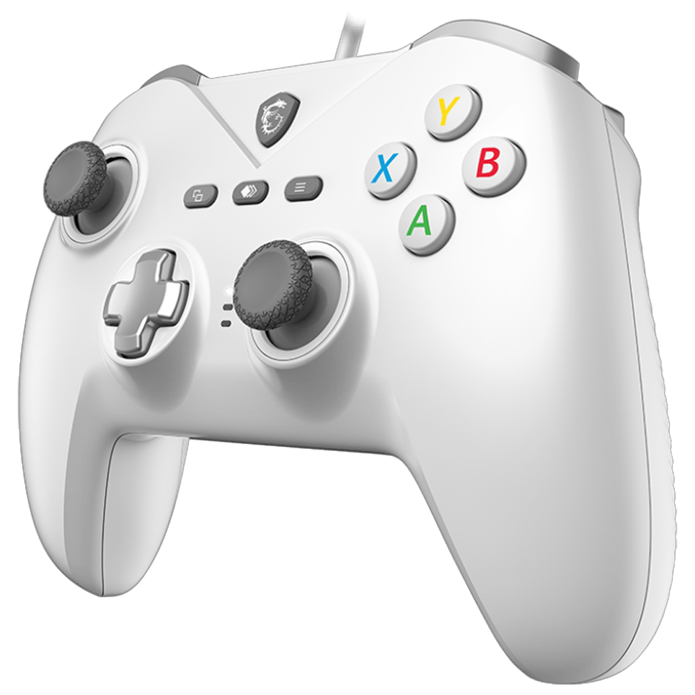 MSI FORCE GC200 Kablolu Beyaz Gamepad
