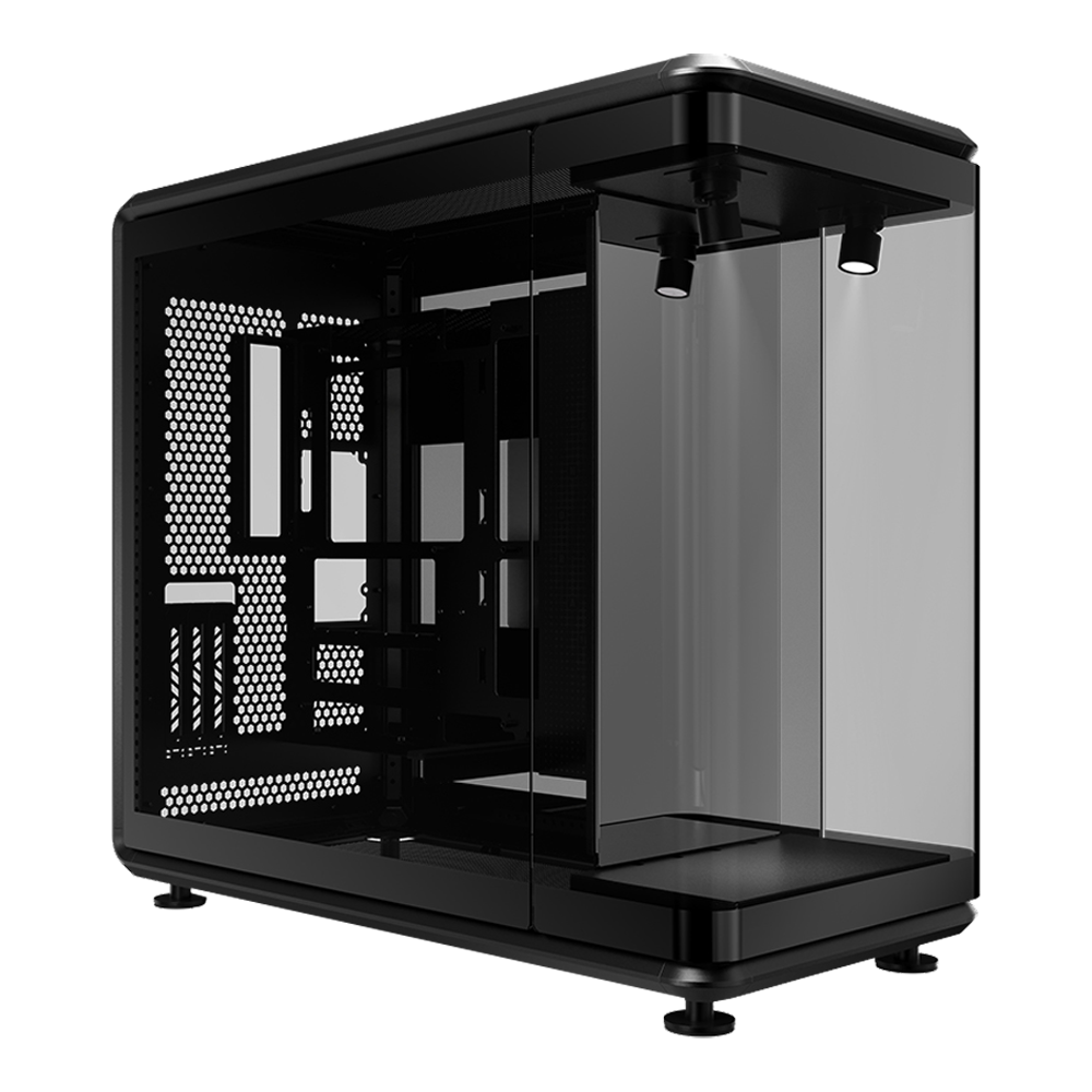 Cooler Master Masterframe 360 Mirror Mesh Tempered Glass USB 3.2 Siyah ATX Mid Tower Kasa