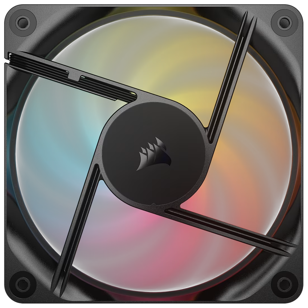 CORSAIR RS120-R ARGB 120mm PWM Reverse Siyah Üçlü Kasa Fanı