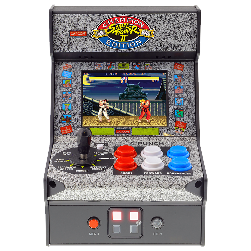 My Arcade Street Fighter 2 Champion  Retro Oyun Konsolu 19cm  