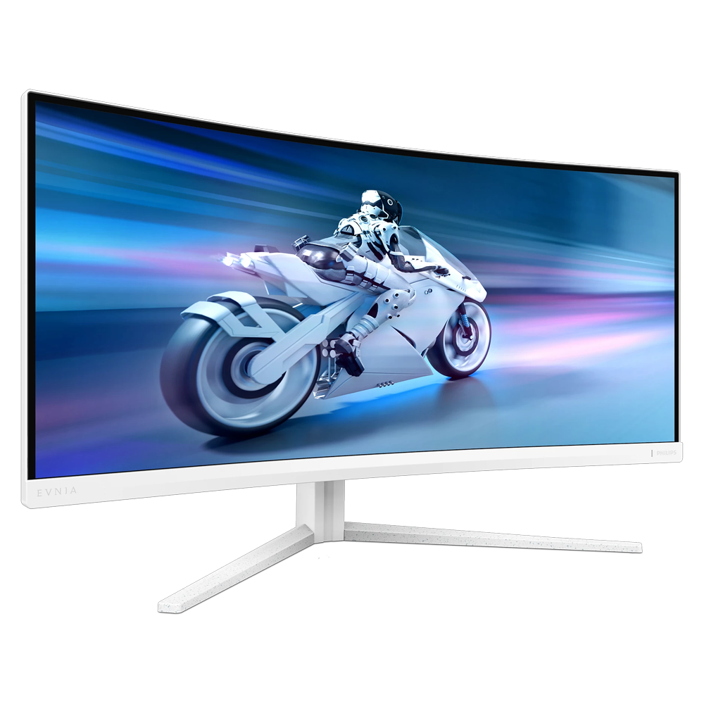 Philips Evnia 34M2C5501A/00 32" 180Hz 1ms HDMI DP Free Sync Premium HDR400 WQHD VA Ambiglow Curved Gaming Monitör