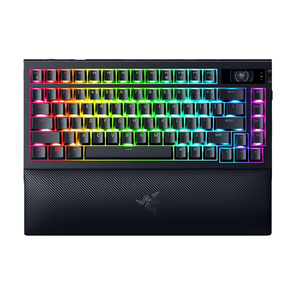 Razer BlackWidow V4 Pro 75% Hot-swappable RGB Kablosuz Gaming Klavye