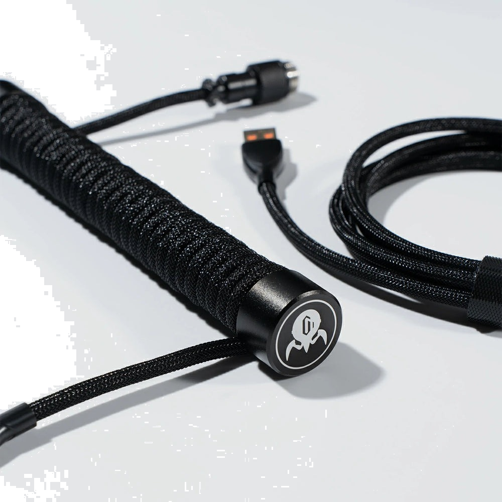 GravaStar Sarmal Aviator USB Type-C Mekanik Klavye Uyumlu Siyah Oyuncu Kablosu 1.85m