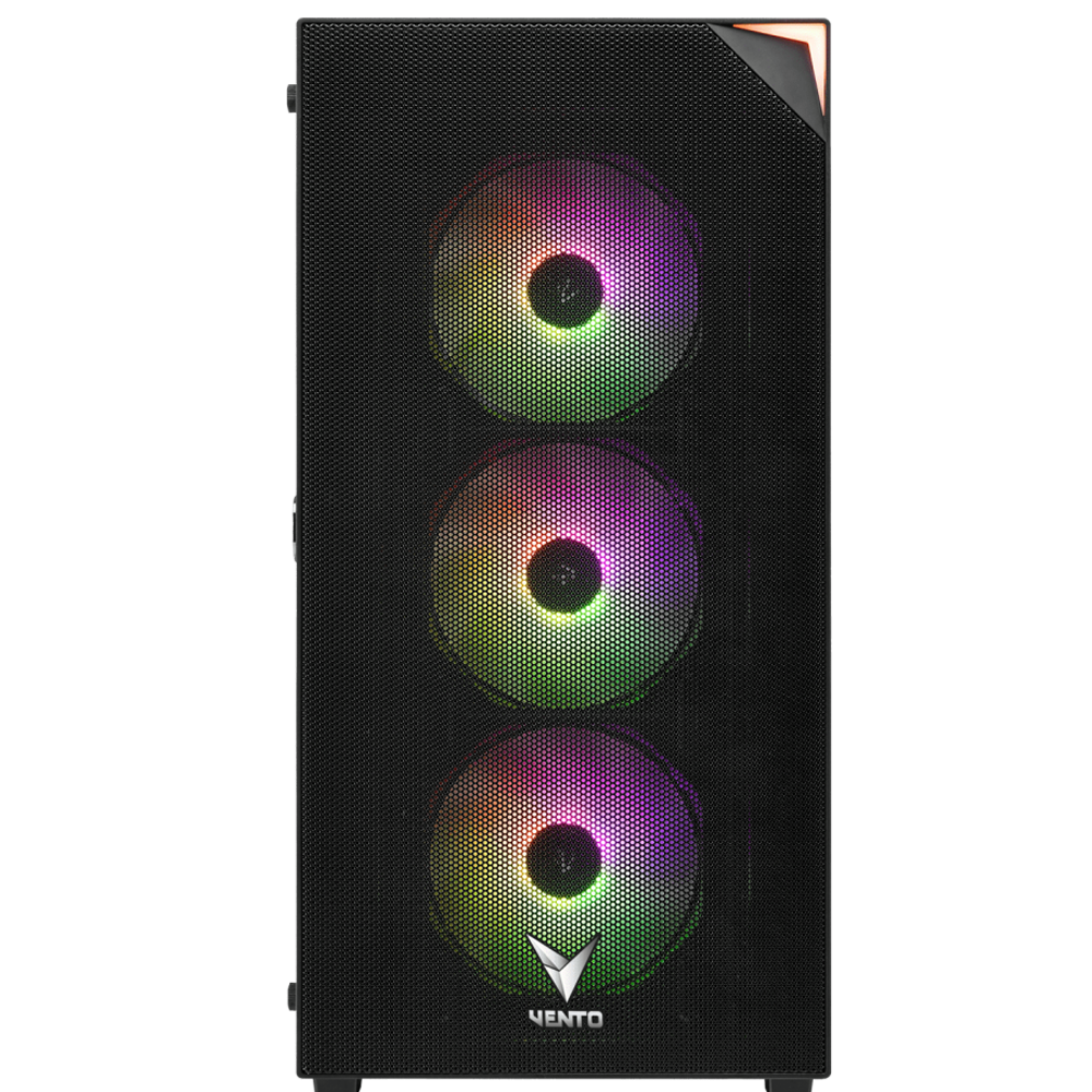 VENTO VG4200S 850W 80+ Tempered Glass USB 3.0 RGB ATX Mid Tower Kasa
