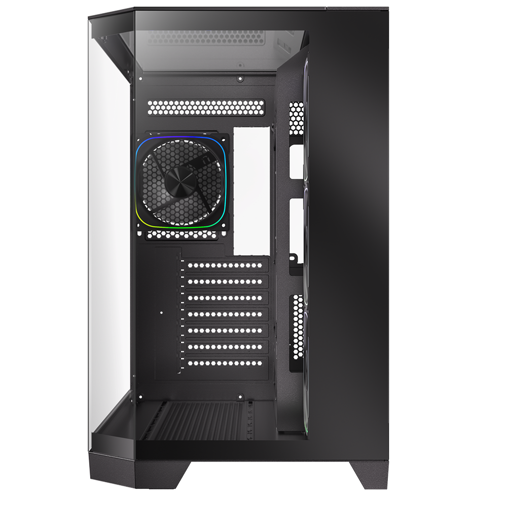 BitFenix P100 750W 80+ Bronze ATX 3.1 Tempered Glass FRGB Siyah ATX Mid Tower Kasa