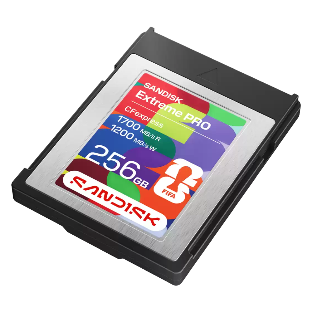 SanDisk 256 GB CFexpress Type B FIFA World Cup 2026 Sürüm Hafıza Kartı