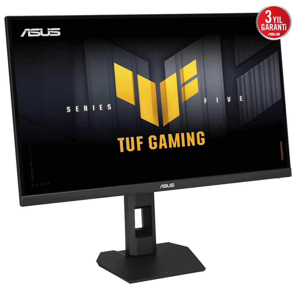 ASUS TUF Gaming VG27AQMEL5F 27" 255Hz 0.3ms HDMI DP AdaptiveSync HDR400 Pivot QHD Fast IPS Gaming Monitör