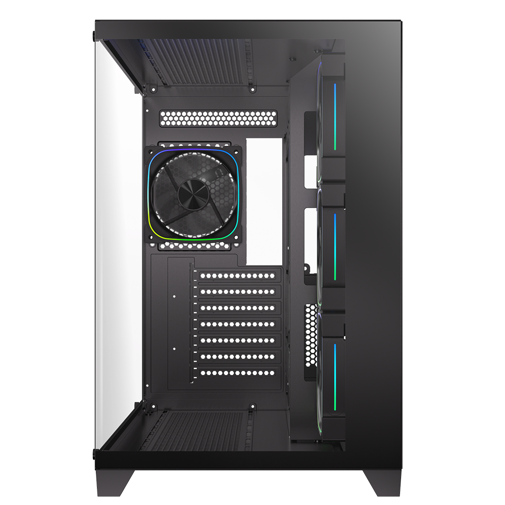 BitFenix COLII 850W 80+ Bronze ATX 3.1 Tempered Glass FRGB Siyah ATX Mid Tower Kasa