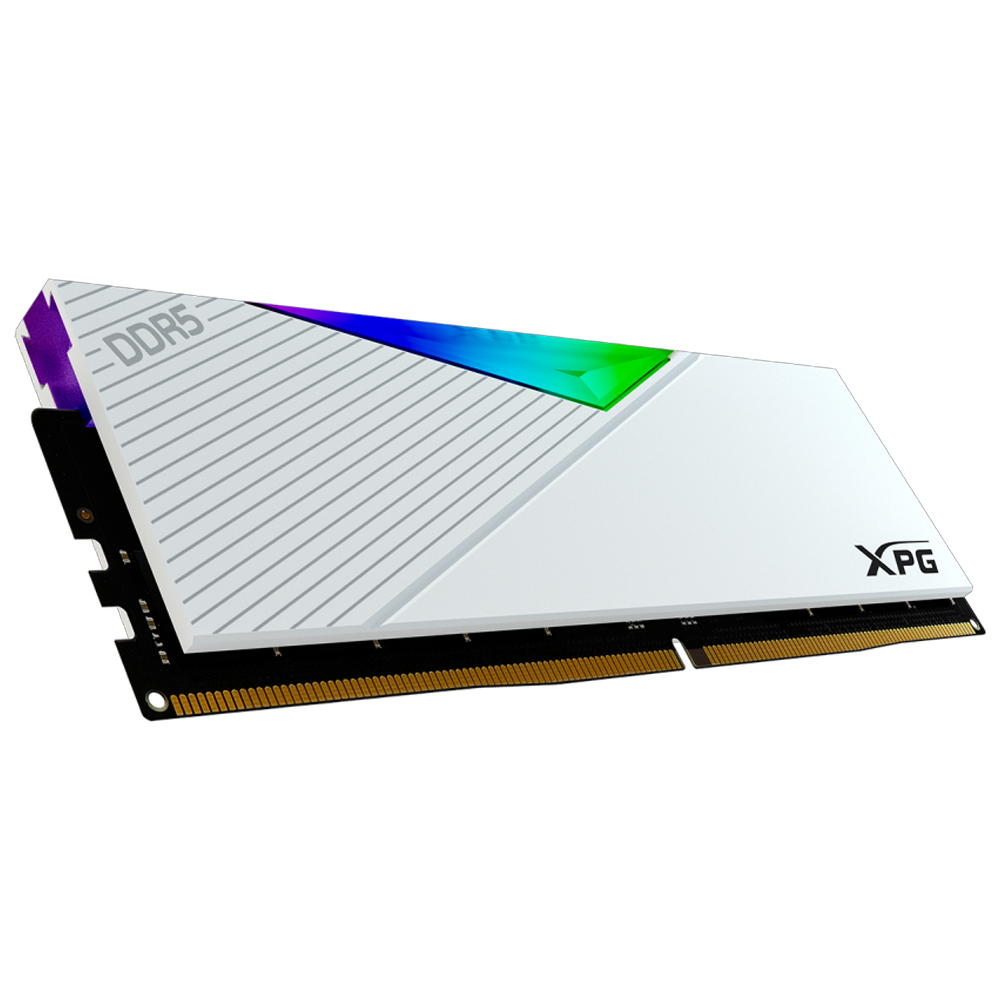 XPG Lancer 64GB(2x32GB)RGB 6000MHz CL30 DDR5 Beyaz Dual Kit Ram