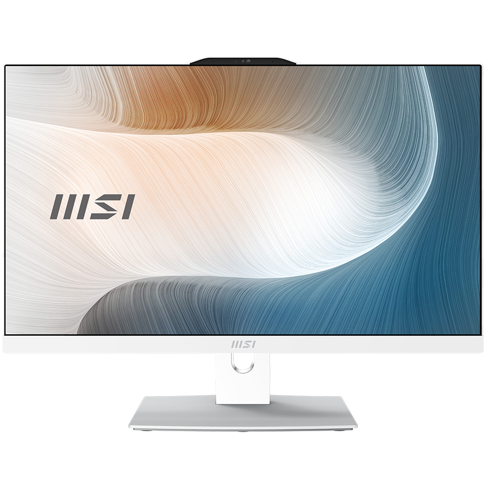 MSI MODERN AM242P 12M-1891XTR i5-1235U 16GB DDR4 500GB SSD 23.8" FHD DOS Beyaz AIO Masaüstü PC