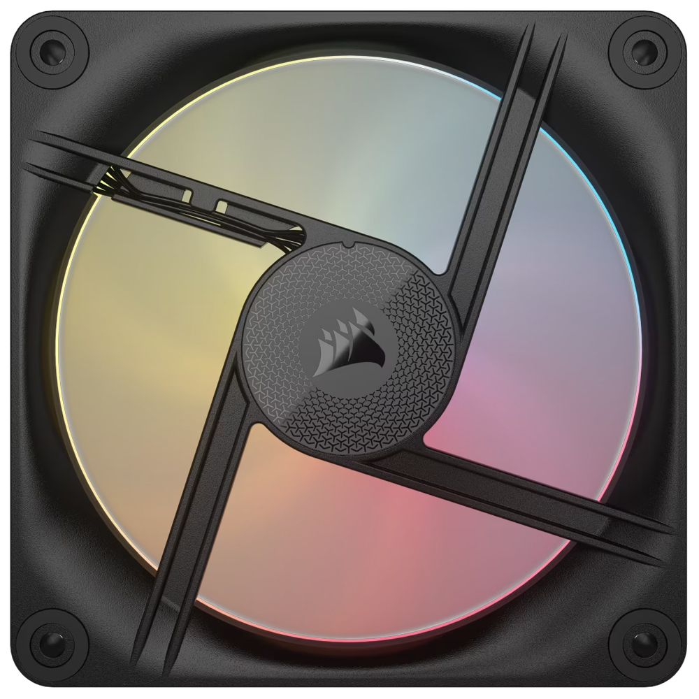 CORSAIR iCUE LINK LX120-R RGB Reverse 120mm PWM Üçlü Siyah Kasa Fanı