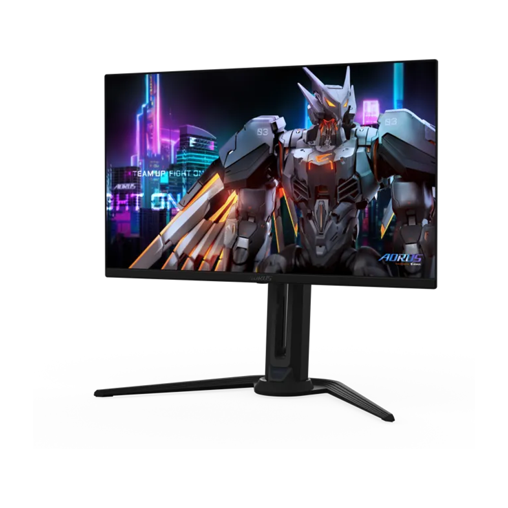 GIGABYTE AORUS FO27Q5P 27" 500Hz 0.03ms HDMI DP Type-C G-Sync Pivot HDR500 QHD QD-OLED Gaming Monitör
