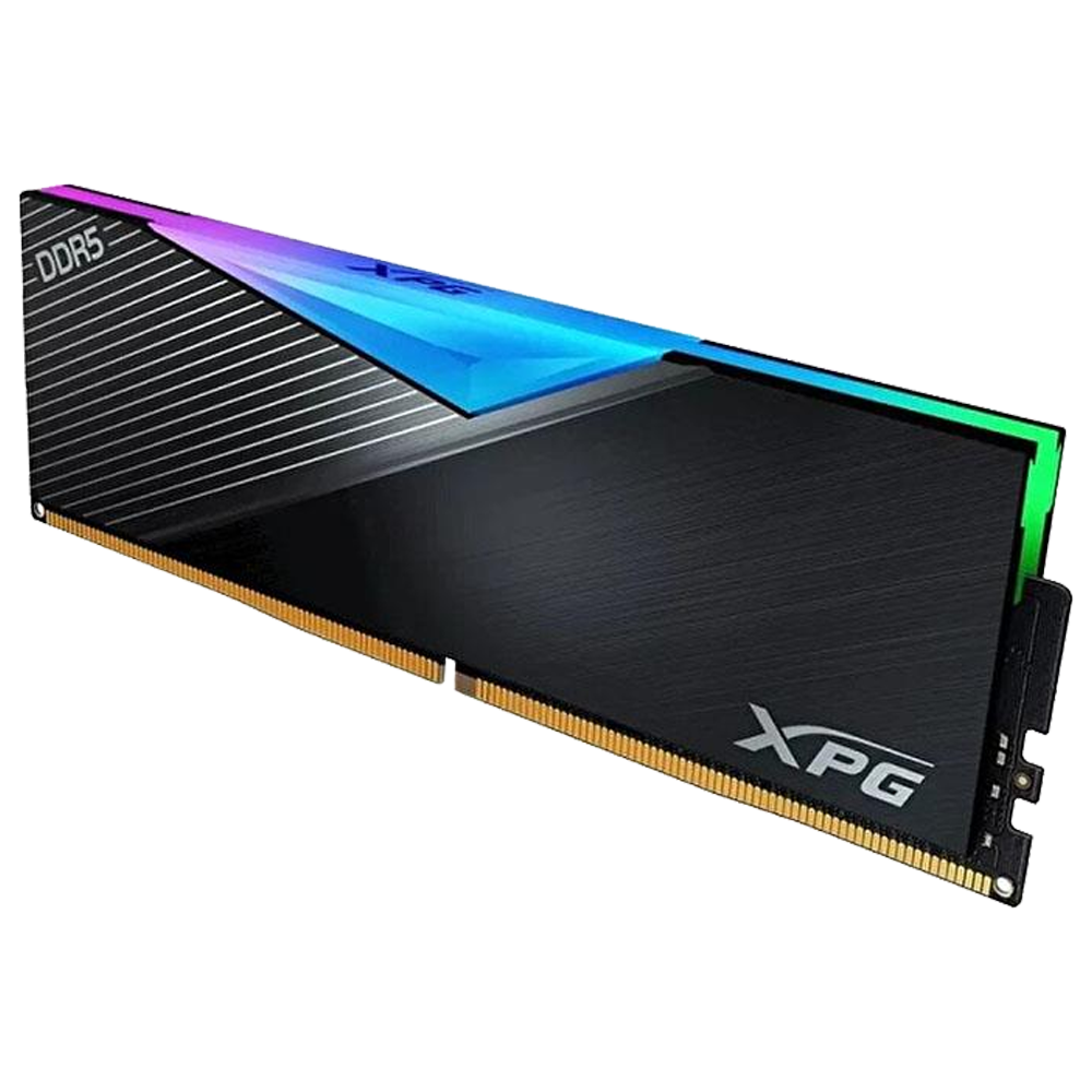 XPG Lancer 16GB RGB 6400MHz CL32 DDR5 Siyah Single Kit Ram
