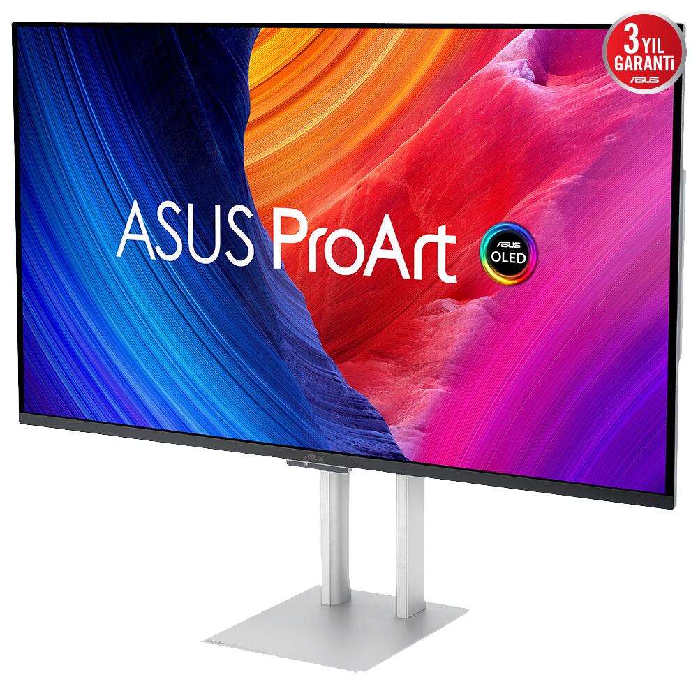 ASUS ProArt Display PA32UCDM 32" 240Hz 0.1ms HDMI USB-C USB 3.2 AdaptiveSync Pivot HDR10 QD-OLED Monitör