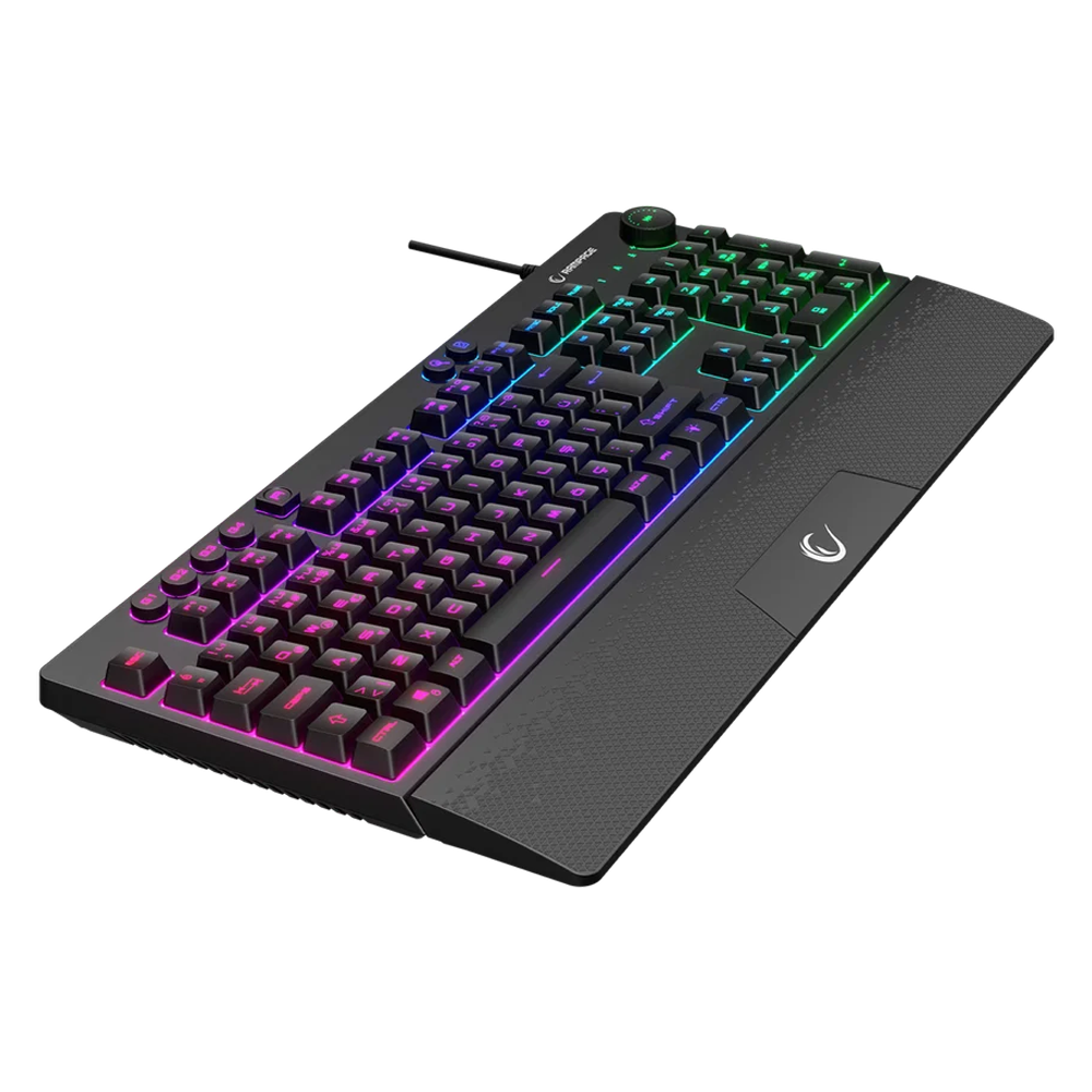 Rampage KB-GX65 SIMULA Membrane RGB Siyah Türkçe Kablolu Gaming Klavye