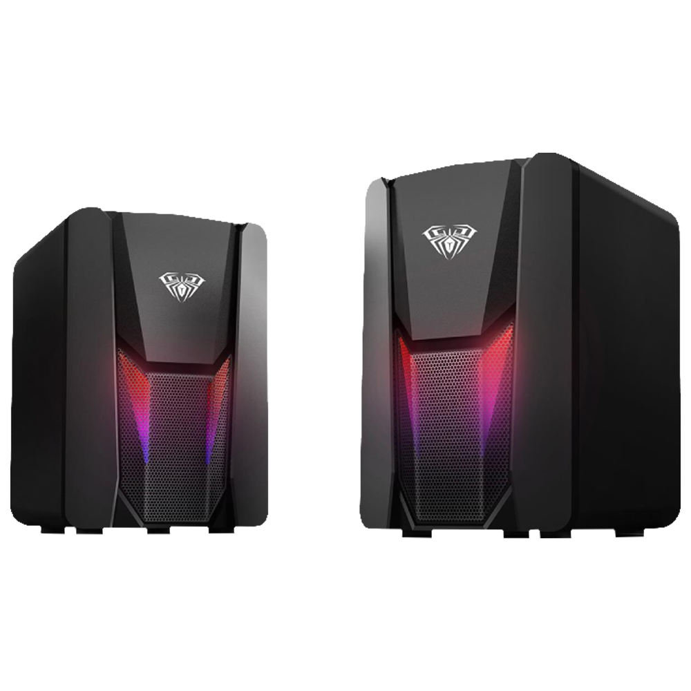 Aula N-108 10W RGB Siyah Masaüstü Gaming Hoparlör