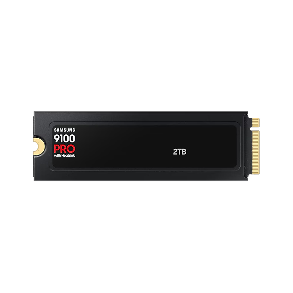SAMSUNG 2TB 9100 PRO Gen5 Heatsink NVMe M.2 SSD 14.700MB Okuma / 13.400MB Yazma