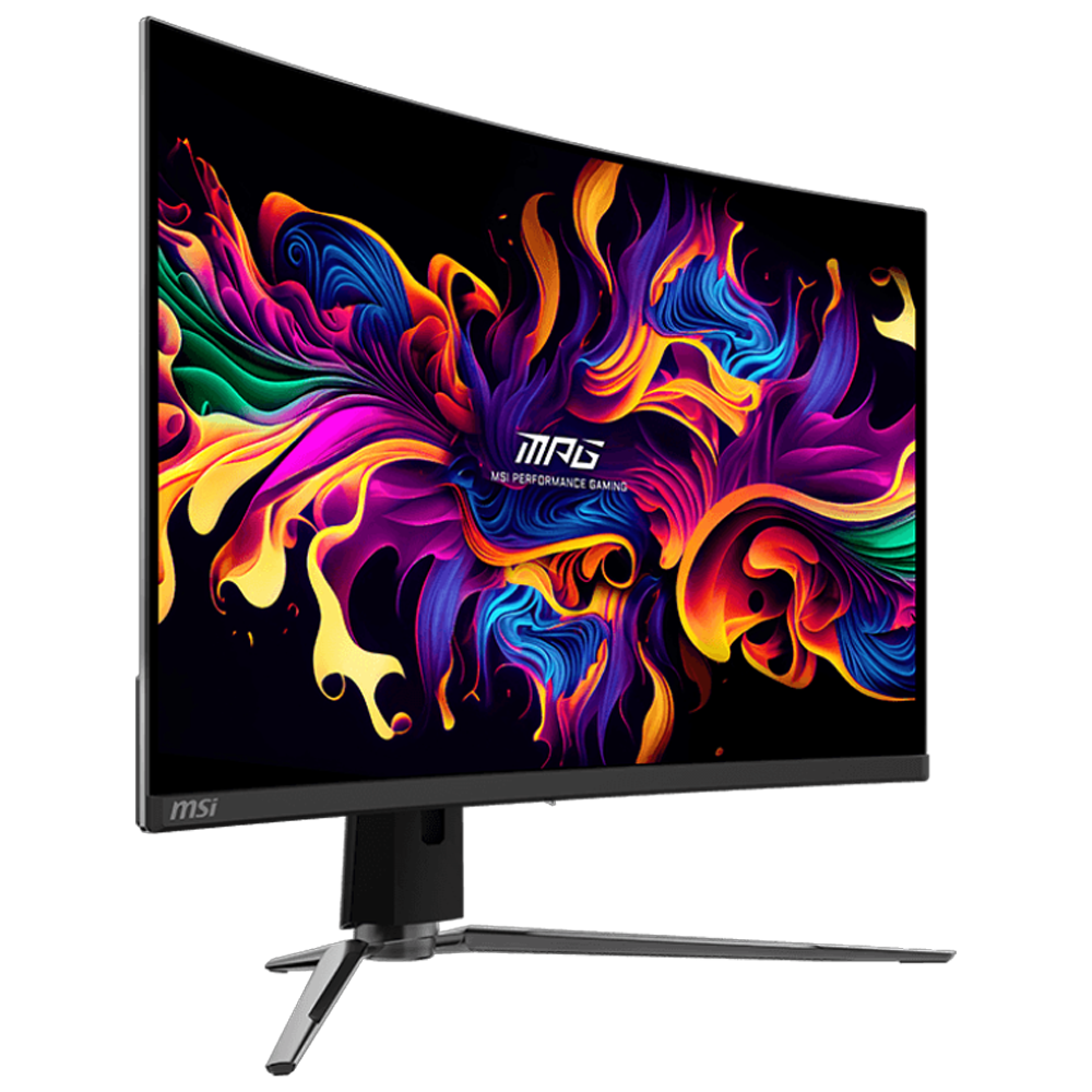 MSI MAG MPG 321CURX QD-OLED 31.5" 240Hz 0.03ms HDMI DP Type-C G-Sync HDR400 UHD Curved 1700R QD-OLED Gaming Monitör