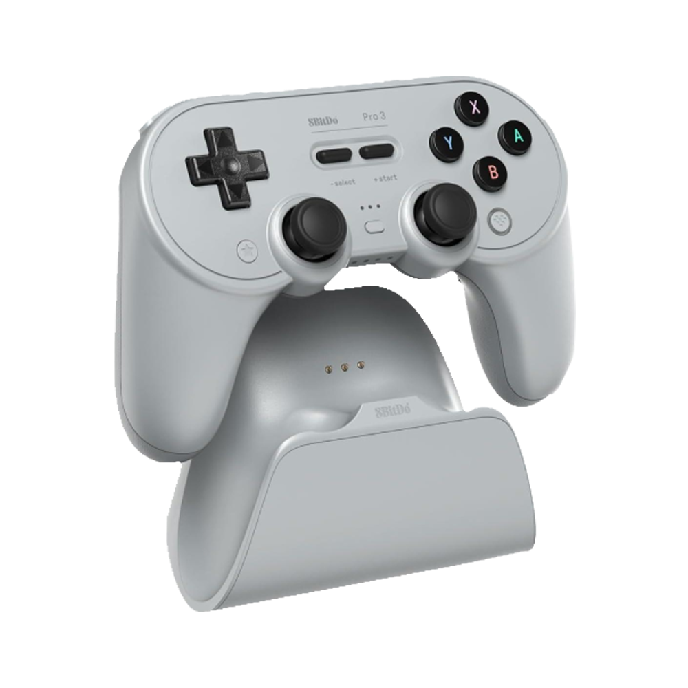 8BitDo Pro 3 TMR Hall Efect Triggers Kablosuz Gri Gamepad