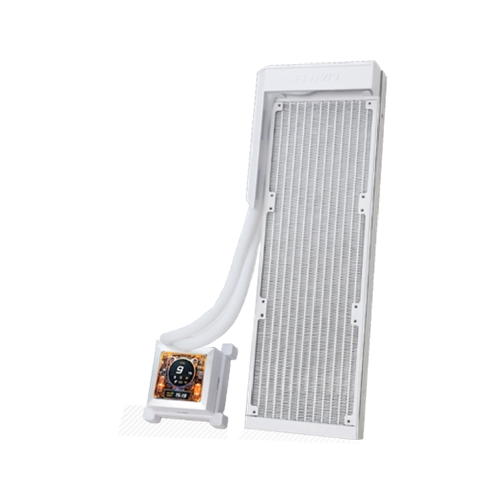 LIAN LI Hydro-Shift LCD 360 360mm Fansız Beyaz İşlemci Sıvı Soğutucu