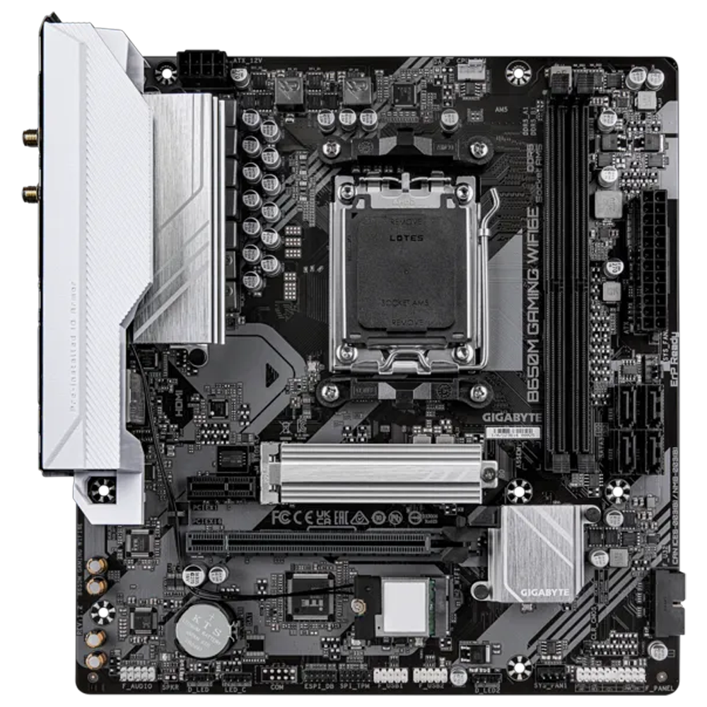 GIGABYTE B650M GAMING WIFI6E 6400(OC) DDR5 Soket AM5 M.2 HDMI mATX Anakart