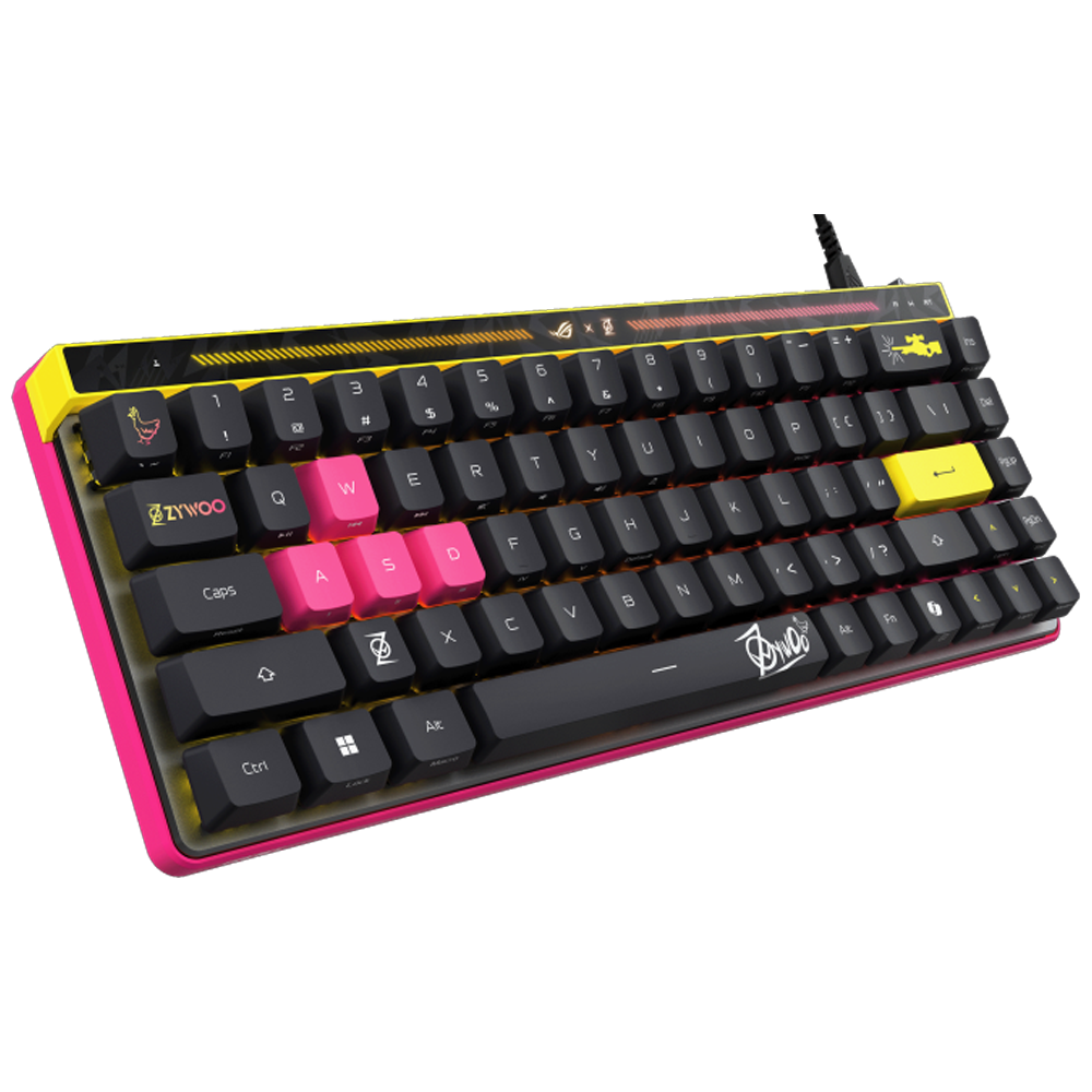 ASUS ROG FALCHION ACE HFX ZYWOO ROG HFX Manyetik Switch Kablolu RGB  Mekanik Gaming Klavye