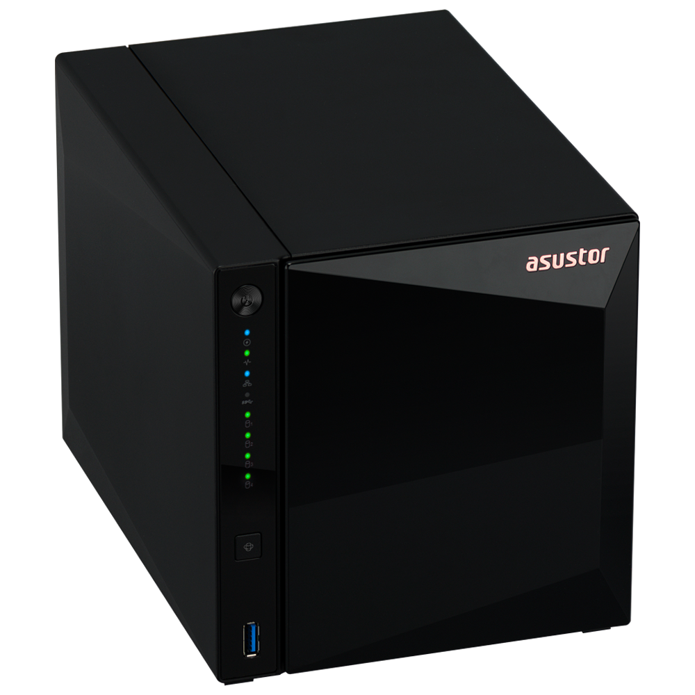 ASUSTOR DRIVESTOR 4 Pro AS3304T V2 Realtek RTD1619B 2GB DDR4 4 Yuvalı 2.5GbE USB 3.2 NAS Depolama Cihazı