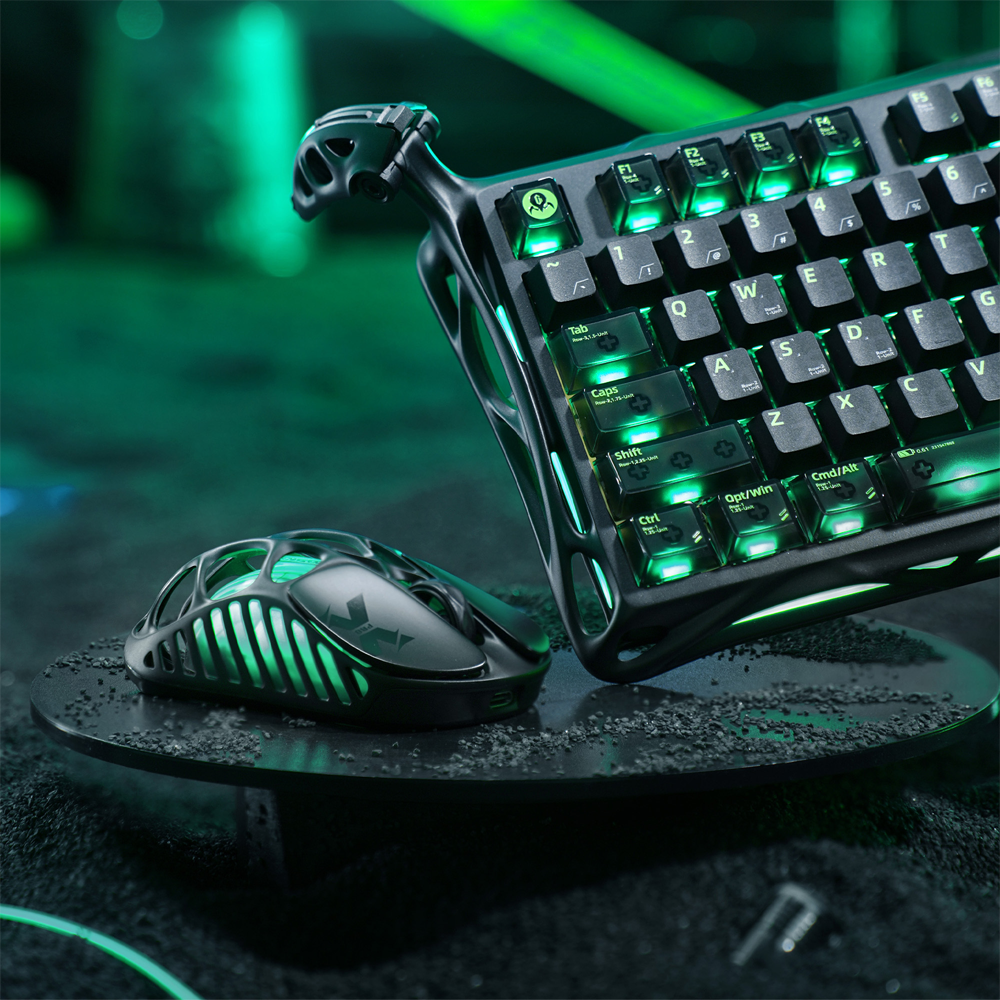 GravaStar Mercury K98 Pro RGB Ufo Switch Phantom Black Mekanik Kablosuz Gaming Klavye