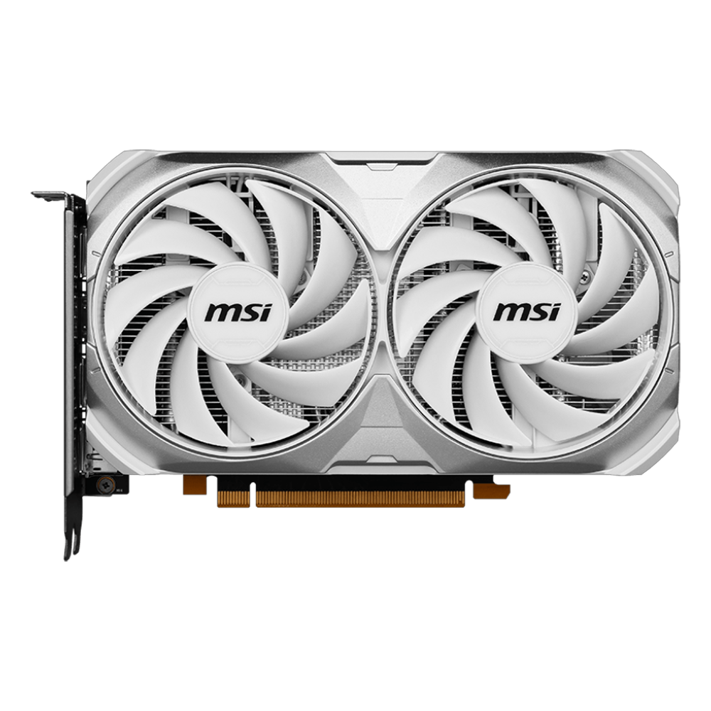 MSI GeForce RTX 4060 VENTUS 2X WHITE 8G OC 8GB GDDR6 DLSS 3 128 Bit Bulk Ekran Kartı görsel 1