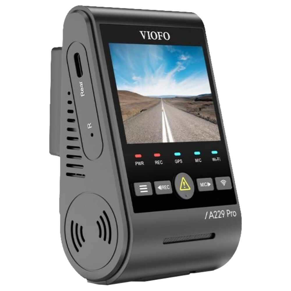 VIOFO A229 Pro 4K HDR Sony Starvis 2 Sensörlü Wİ-Fi GPS'li Araç Kamerası