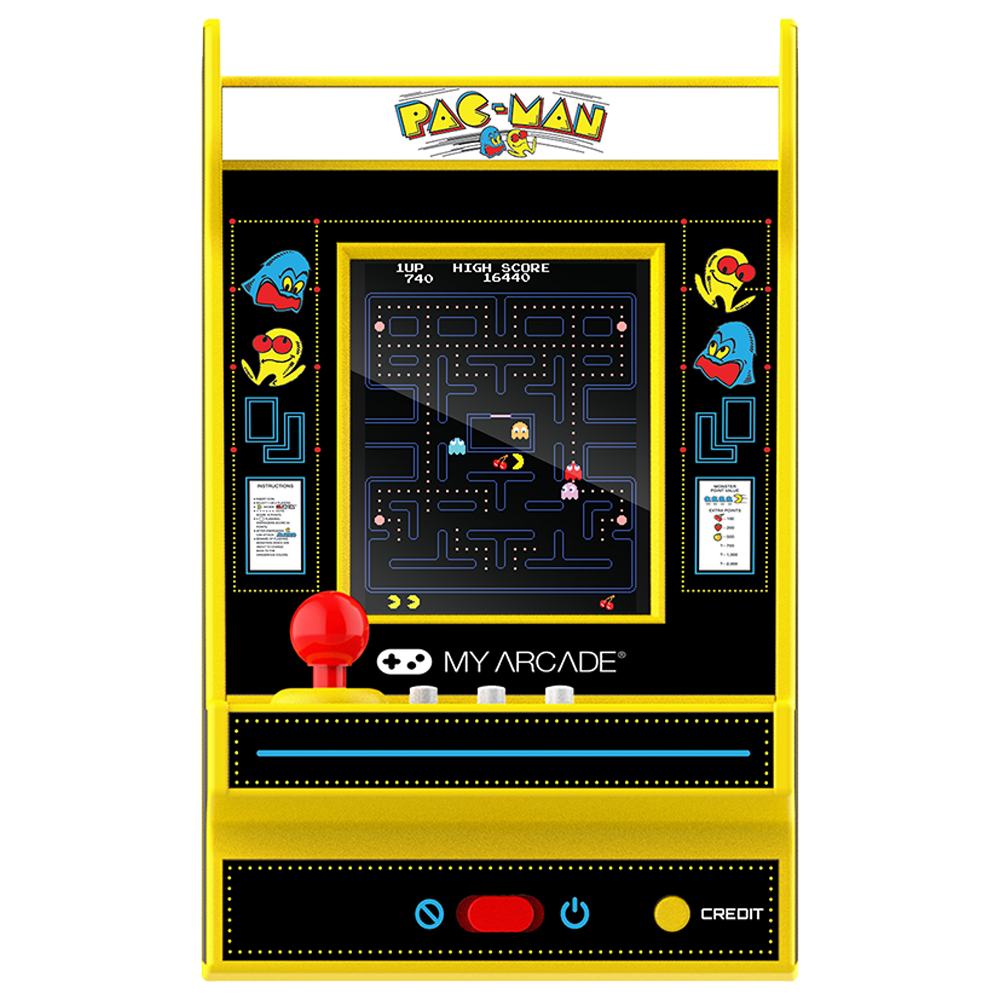 My Arcade Pac-Man Retro Oyun Konsolu 12cm
