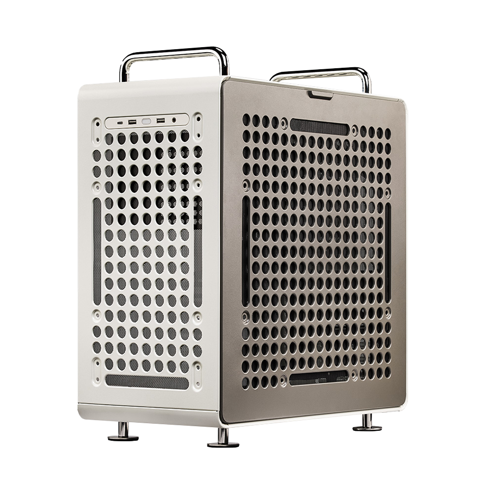 Cooler Master Qube 540 TG Tempered Glass USB 3.2 Moonstone Çelik