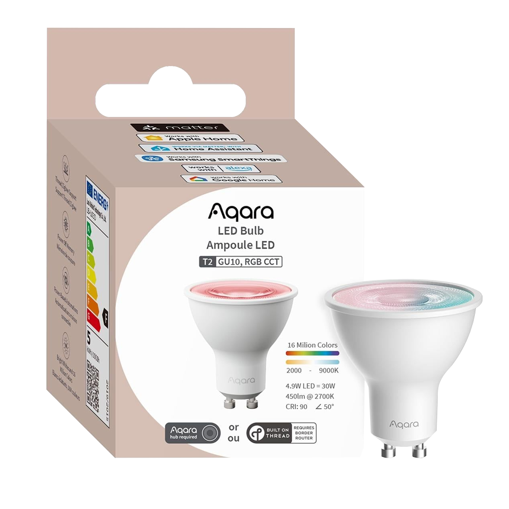 AQARA Akıllı Led Spot Ampül (Rgb Cct, Gu10, 30W, 450lm) 