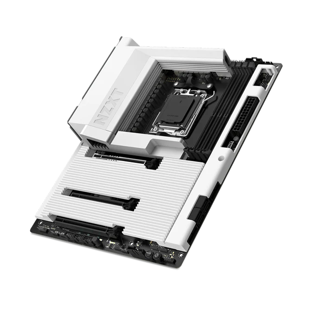NZXT N7 B850 8000MHz(OC) DDR5 Soket AM5 M.2 HDMI Beyaz ATX Anakart