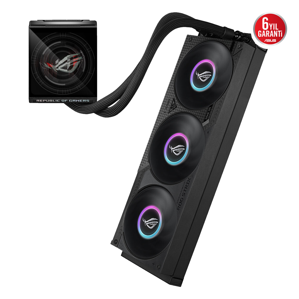 ASUS ROG STRIX LC IV 360 ARGB LCD 360mm İşlemci Sıvı Soğutucu