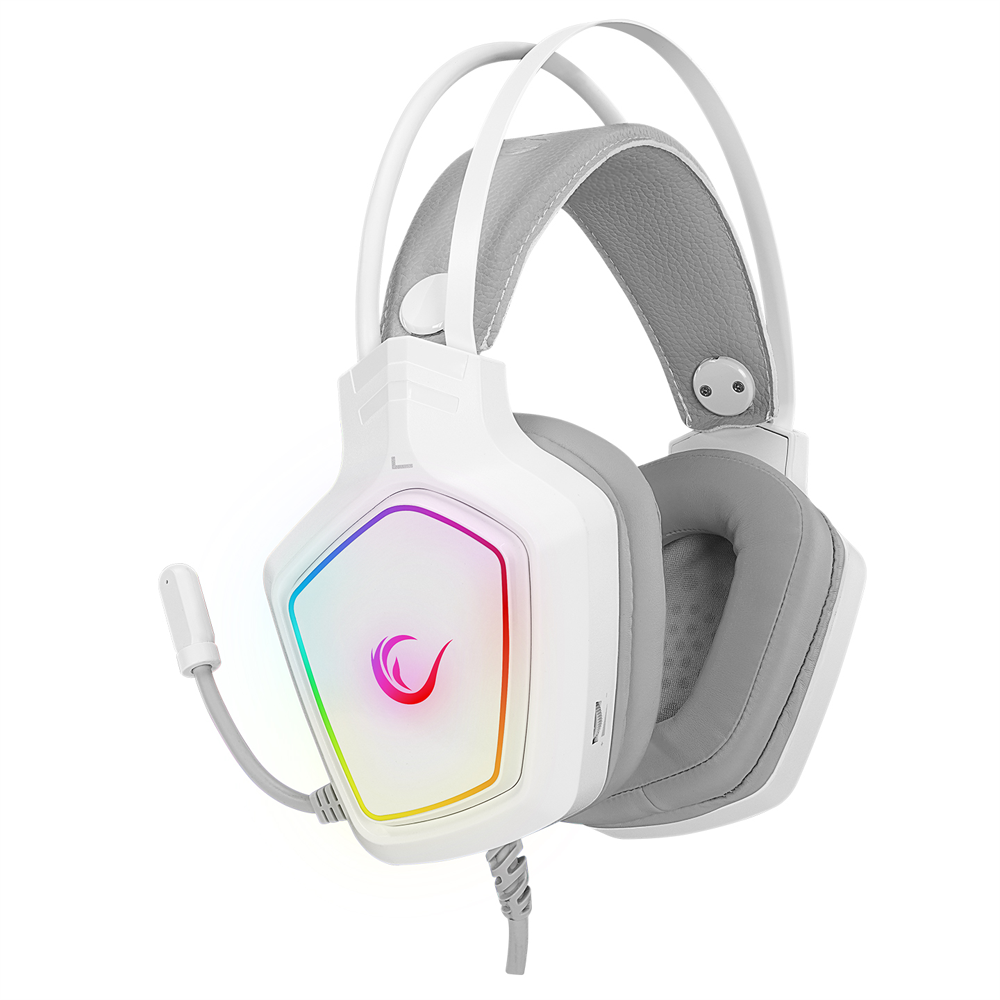 Rampage X-RANGER 7.1 Surround RGB Beyaz Kablolu Gaming Kulaklık