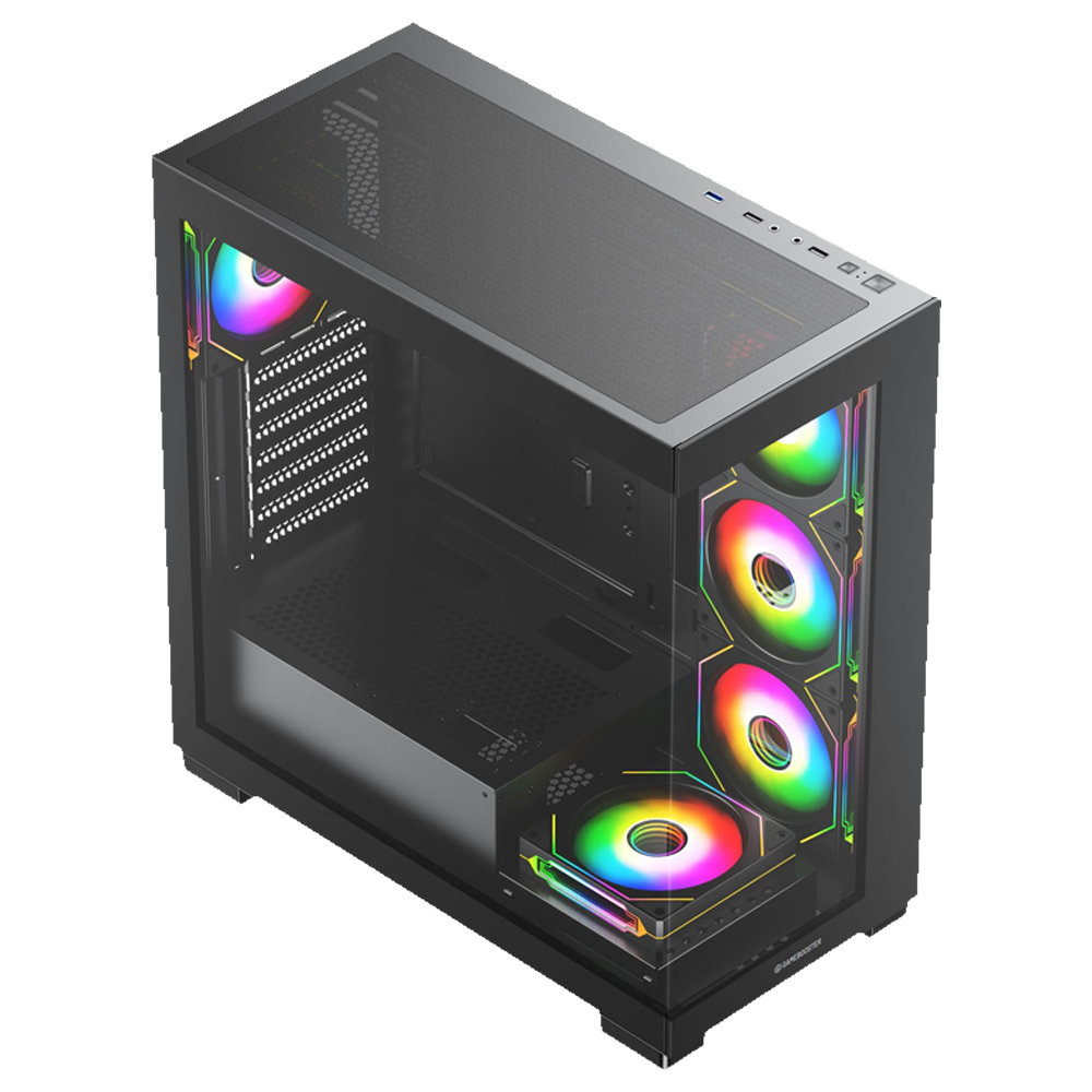 GameBooster JBST-GBA7505B 750W 80+ Bronze SeaView ARGB ATX Mid Tower Siyah Kasa