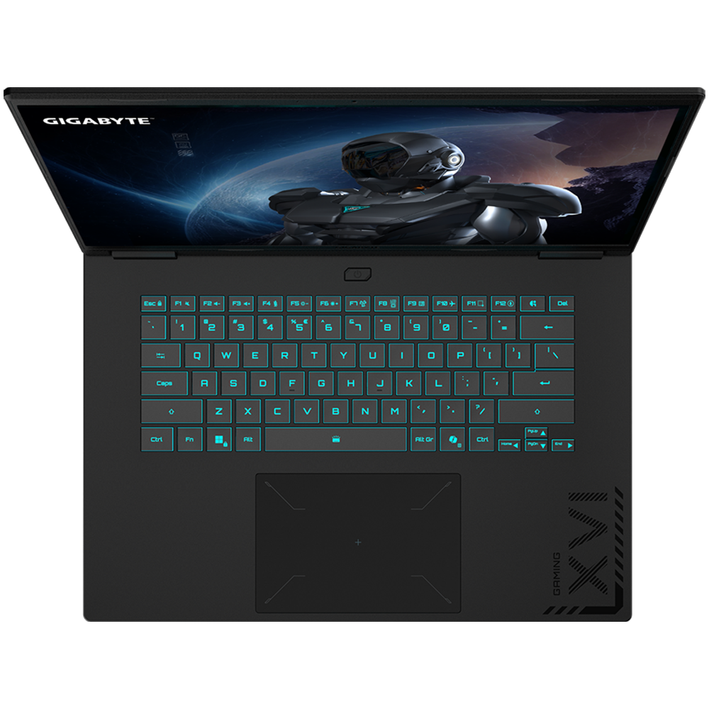 GIGABYTE GAMING A16 Ryzen 7 260 16GB DDR5 RTX5070 GDDR7 8GB 1 TB SSD 16" FHD 165Hz FreeDos Gaming Notebook