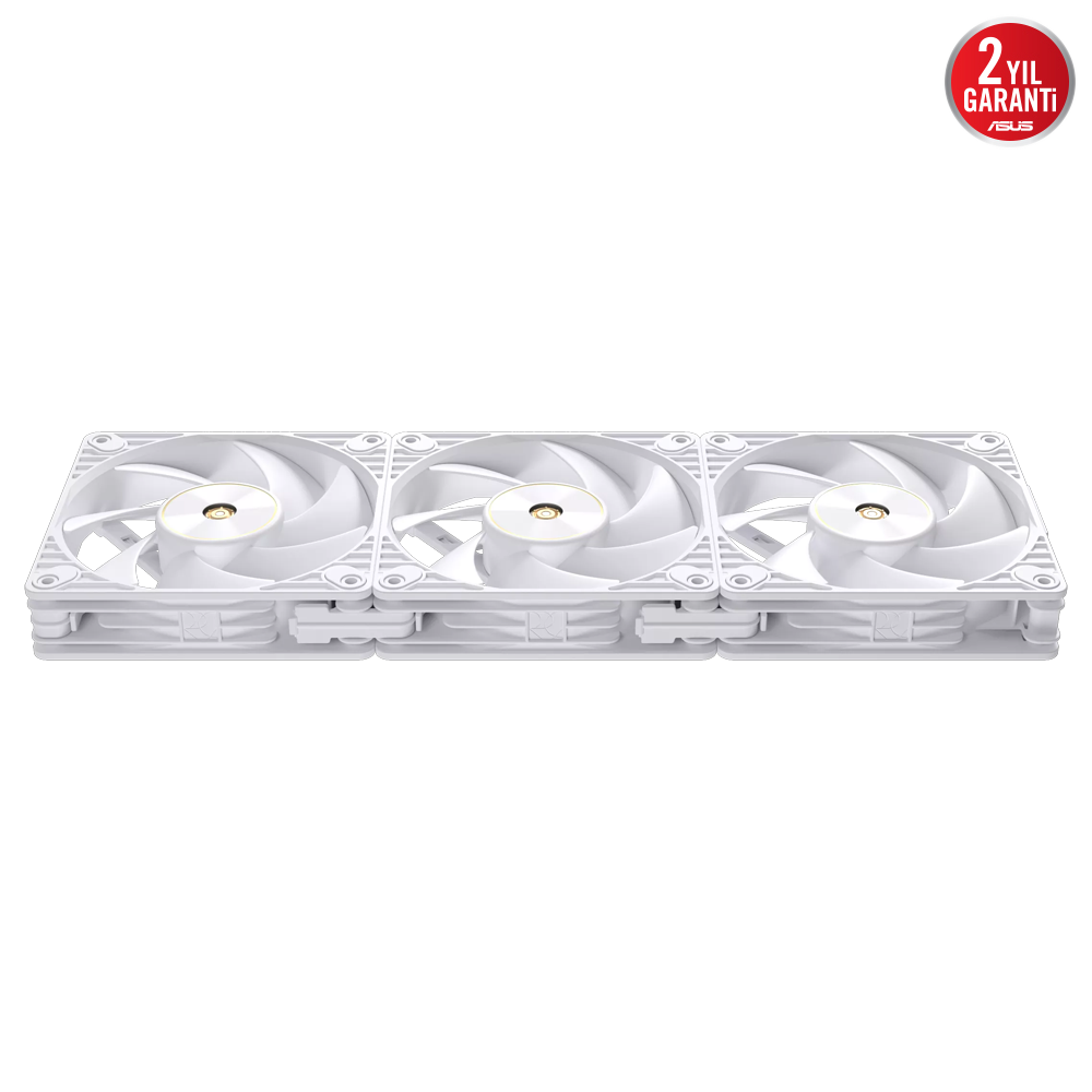 ASUS PROART PF120 PWM Beyaz 120mm Üçlü Kasa Fanı