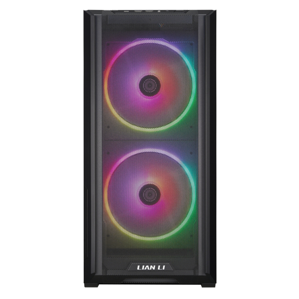 LIAN LI LANCOOL 216 Mesh Tempered Glass ARGB Type-C Siyah E-ATX Mid Tower Kasa