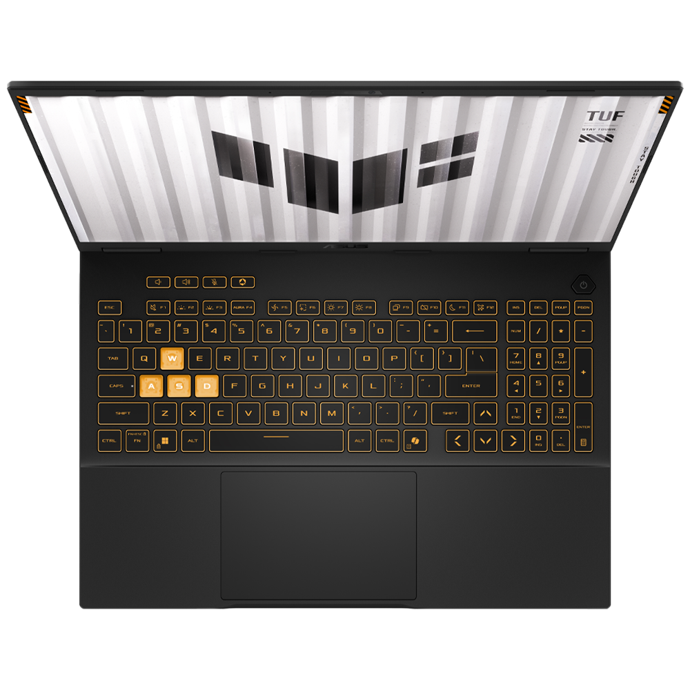 ASUS TUF GAMING F16 FX608JHR-RV048 i7-14650HX 16GB DDR5 512 GB SSD RTX 5050 GDDR7 8GB 16" FHD FreeDos Gaming Notebook